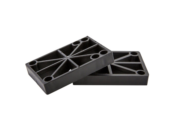 Pads Riser Pour Skateboard - Lot Caoutchouc + Boulons - Anti Vibration Et Wheel Bite