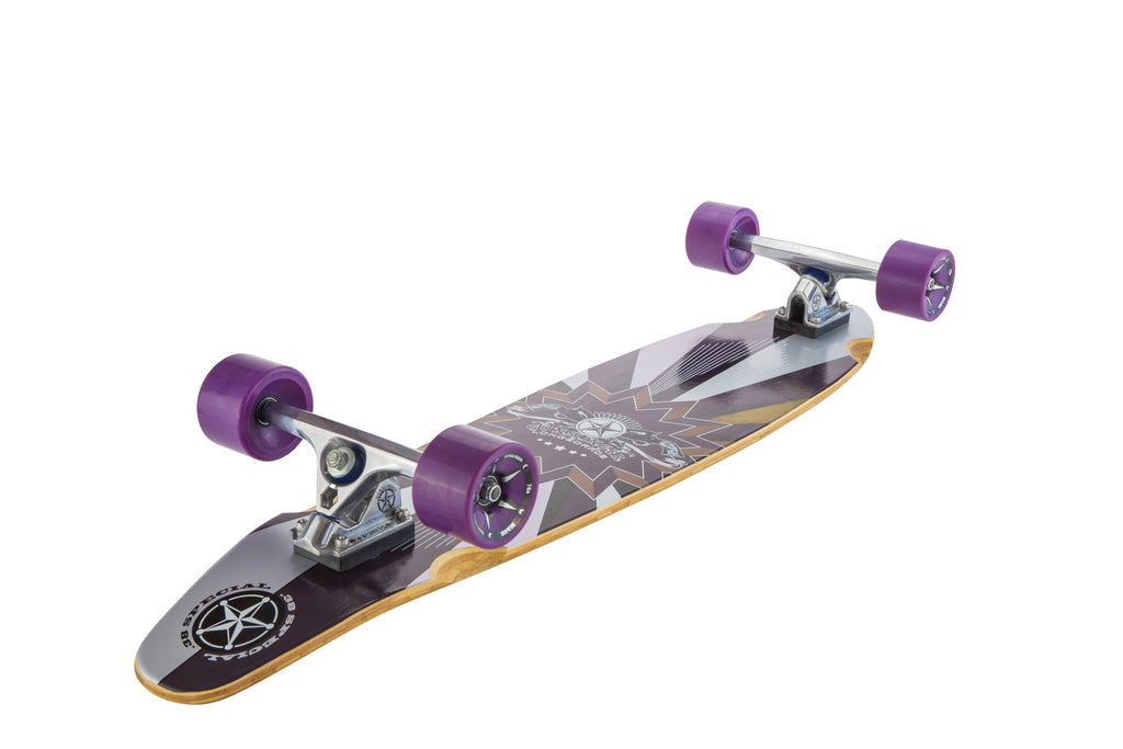 38 Special Deck Only  - Gunslinger Longboard Skateboards Australia
