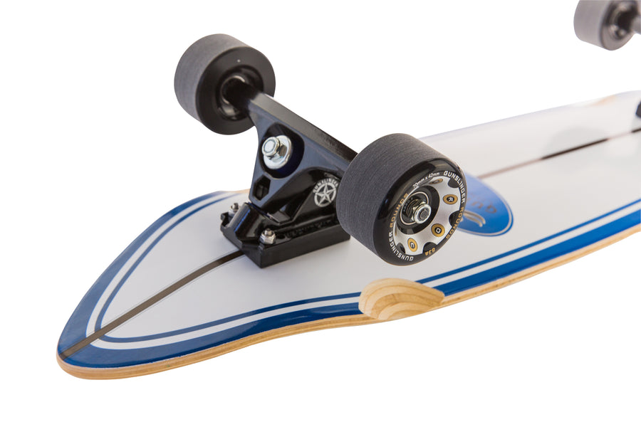 Rounds Black 83A - Gunslinger Longboard Skateboards Australia