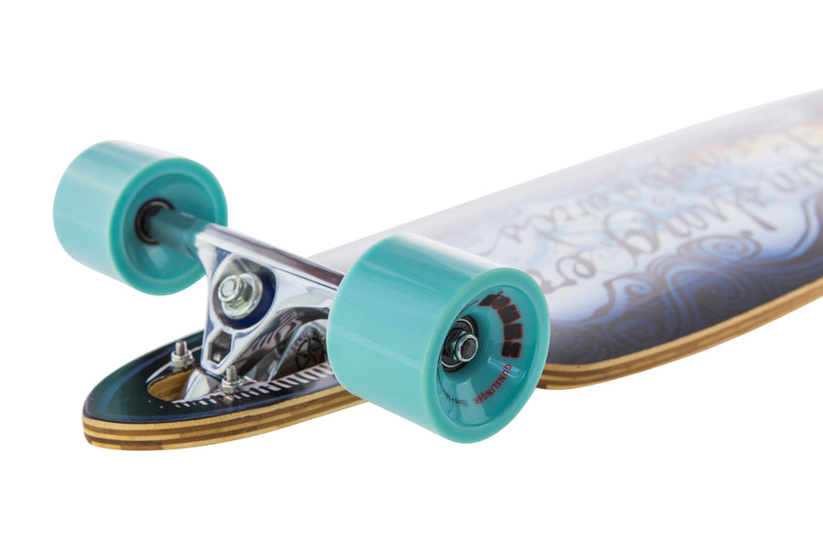 Bombs Blue 78A - Gunslinger Longboard Skateboards Australia