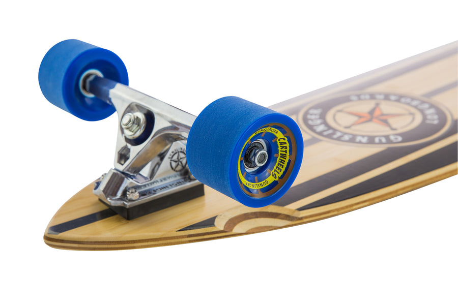 Cartwheels Blue 78A - Gunslinger Longboard Skateboards Australia