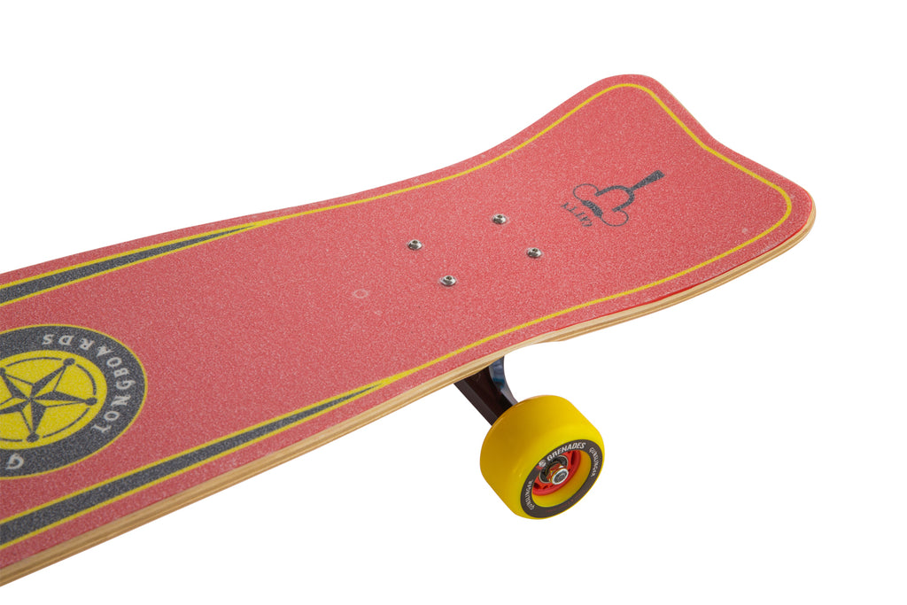 Catty Deck Only  - Gunslinger Longboard Skateboards Australia