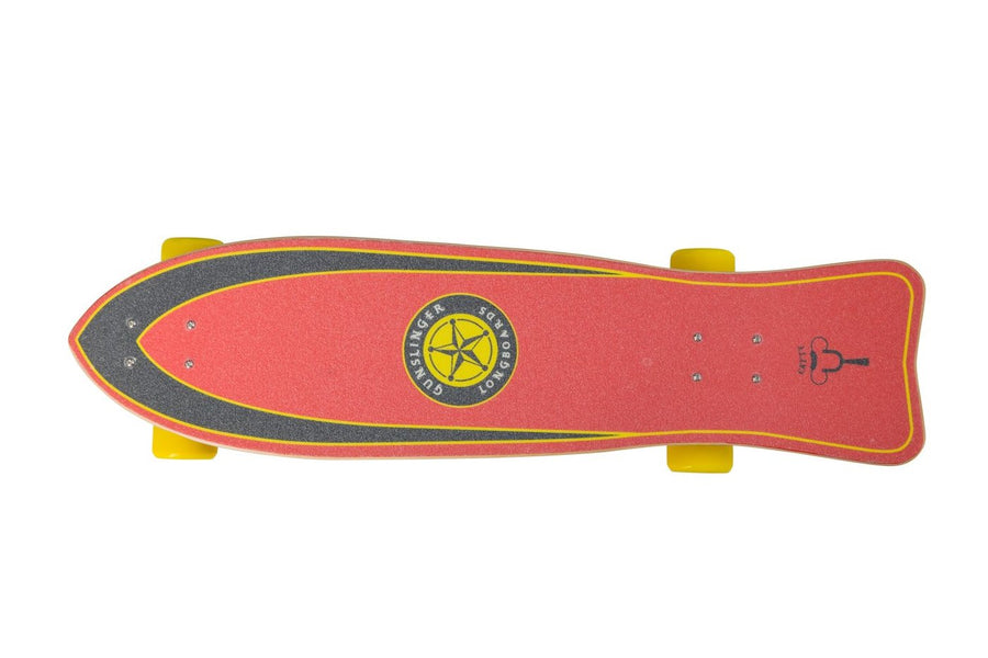 Catty Deck Only  - Gunslinger Longboard Skateboards Australia