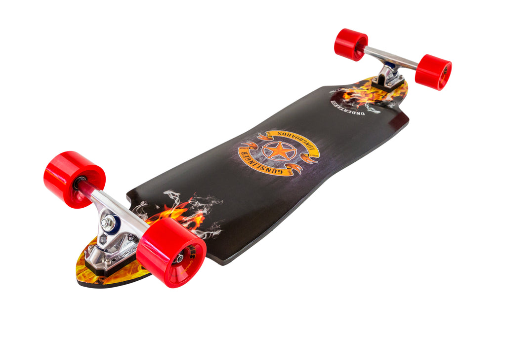 Undertaker - 38”/ 965mm Maple - Downhill, Freeride - Gunslinger Longboard Skateboards Australia