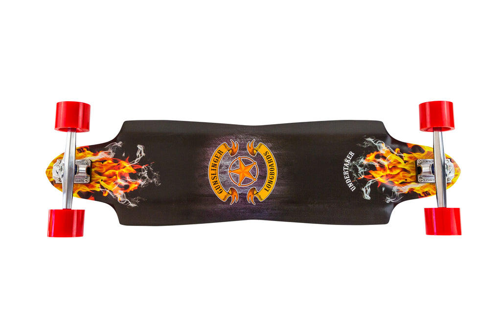Undertaker  Underside - 38”/ 965mm Maple - Downhill, Freeride - Gunslinger Longboard Skateboards Australia