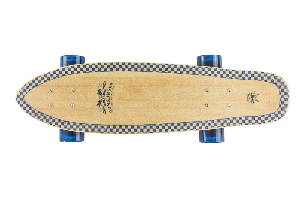 Capgun Deck Only - 30"/ 762mm - Bamboo - Top Mount - Gunslinger Longboard Skateboards Australia