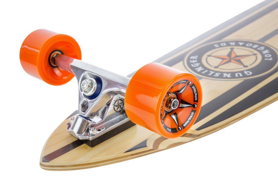 Magz Orange 86A - Gunslinger Longboard Skateboards Australia