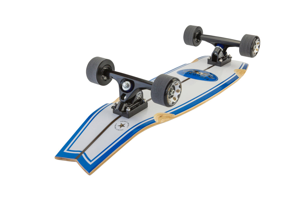 Pocket Rocket Deck Only  -  33" Maple - Gunslinger Longboard Skateboards Australia