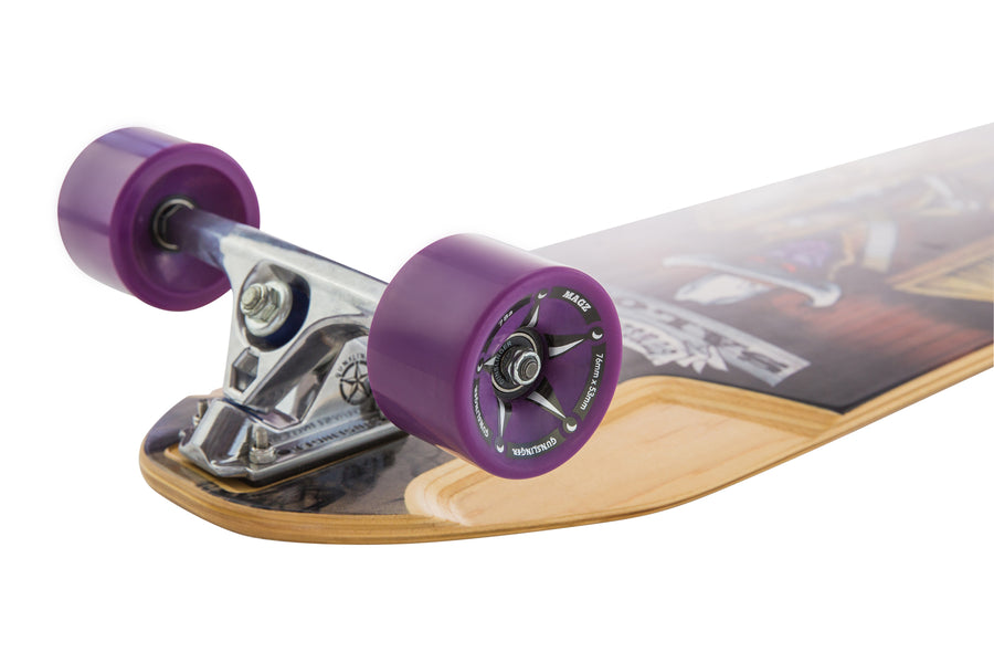 Magz Purple 78A - Gunslinger Longboard Skateboards Australia