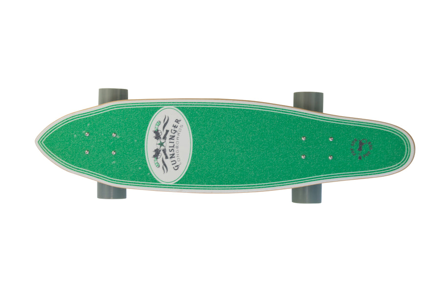 Popgun Deck Only  -   33" Maple - Gunslinger Longboard Skateboards Australia